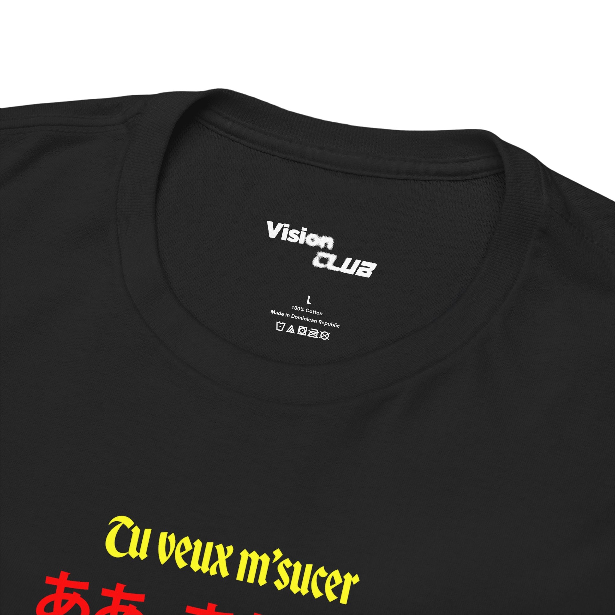 T-shirt Bigard "tu veux m's*cer ou tu veux que j't'enc*le ?"