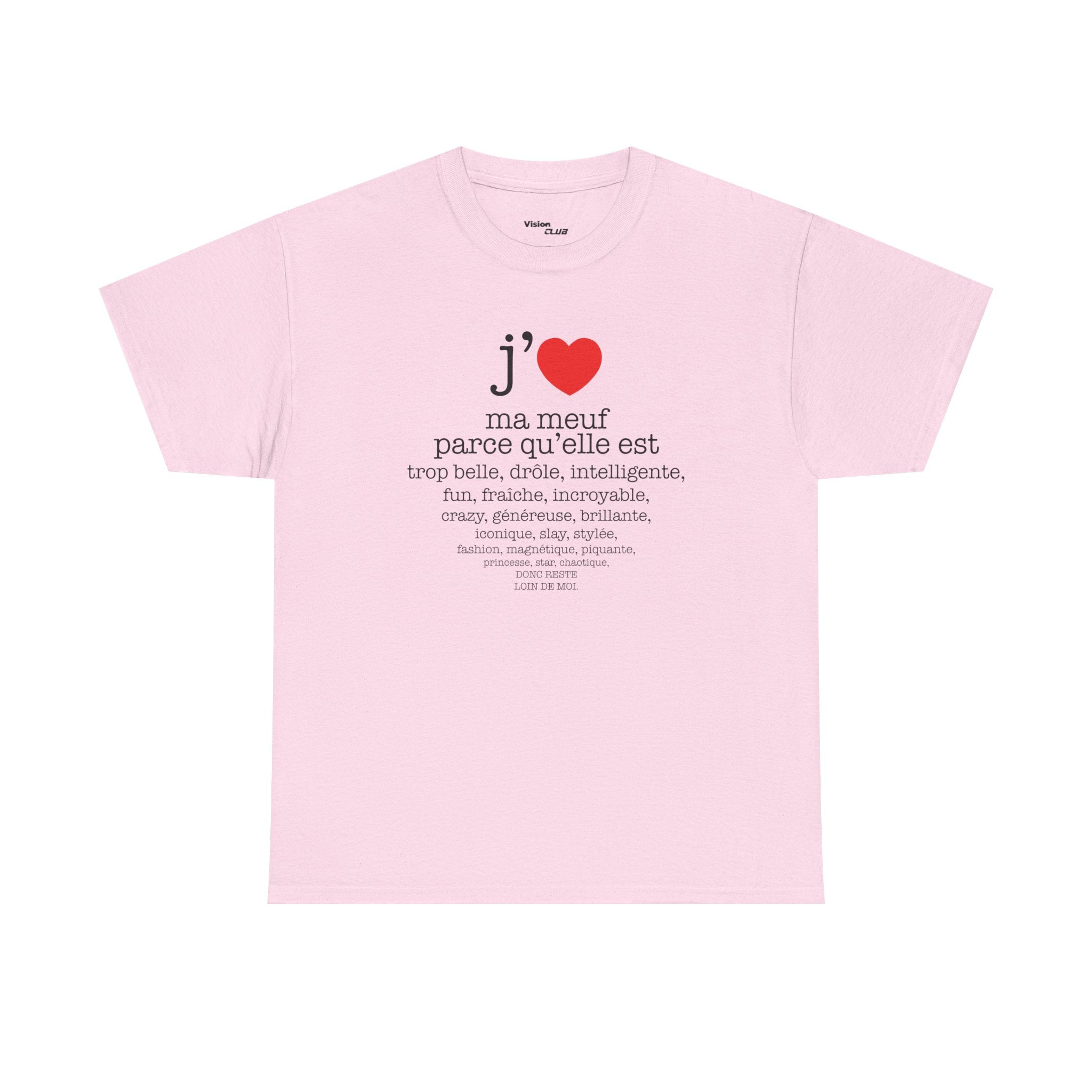 T-Shirt - J'aime ma meuf