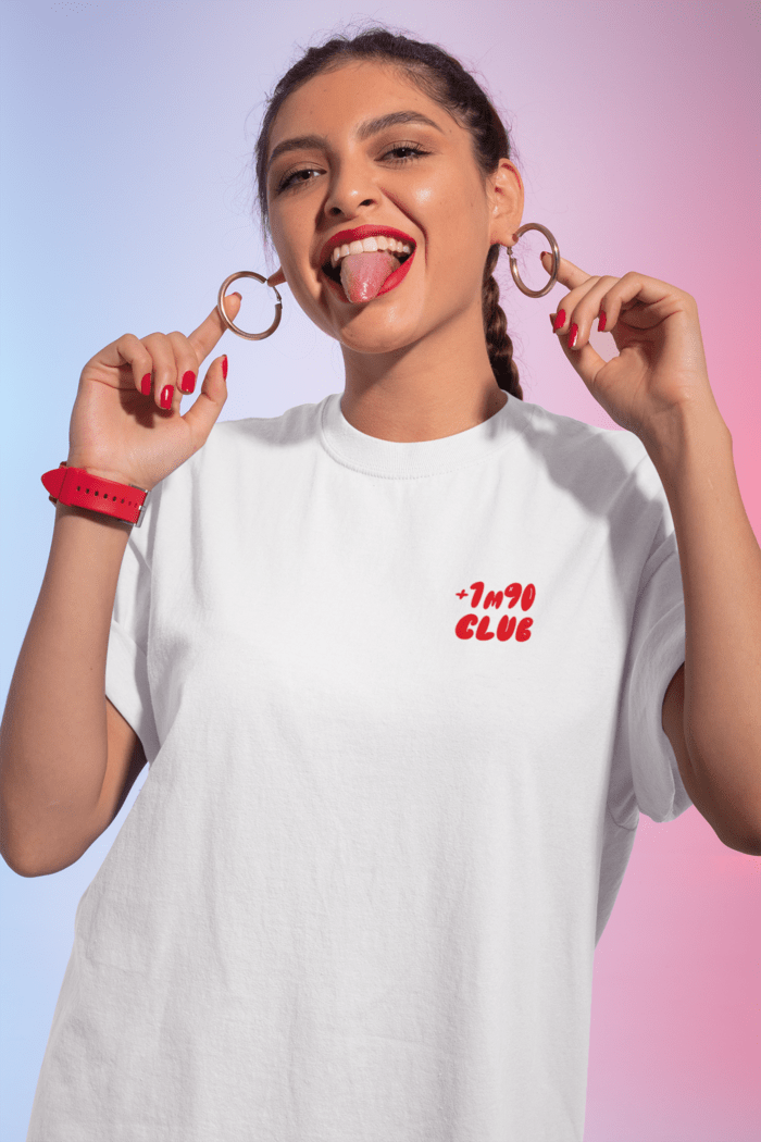 T-shirt +1m90 Club - Vision Club