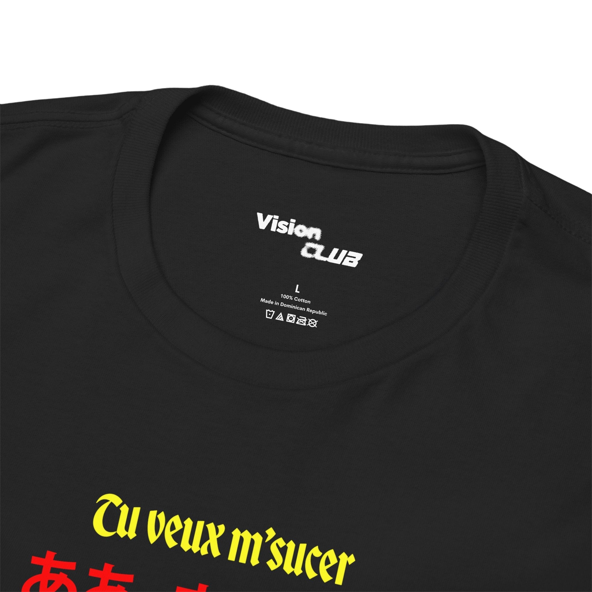 T-shirt Bigard "tu veux m's*cer ou tu veux que j't'enc*le ?" - Vision Club