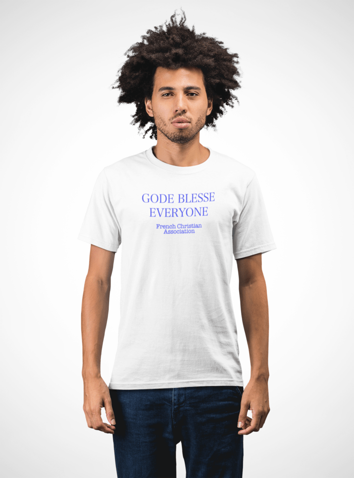 T-shirt - Gode Blesse bleu - Vision Club