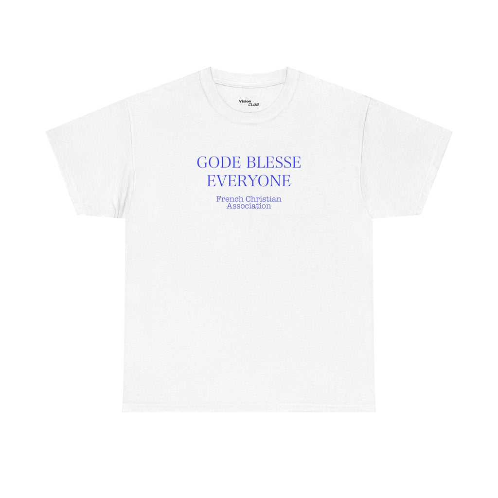 T-shirt - Gode Blesse bleu - Vision Club
