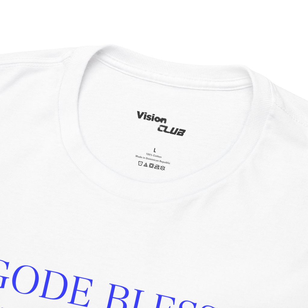 T-shirt - Gode Blesse bleu - Vision Club