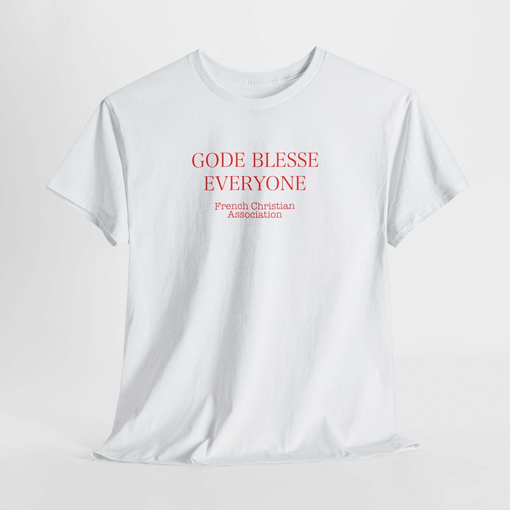 T-shirt - Gode Blesse rouge - Vision Club
