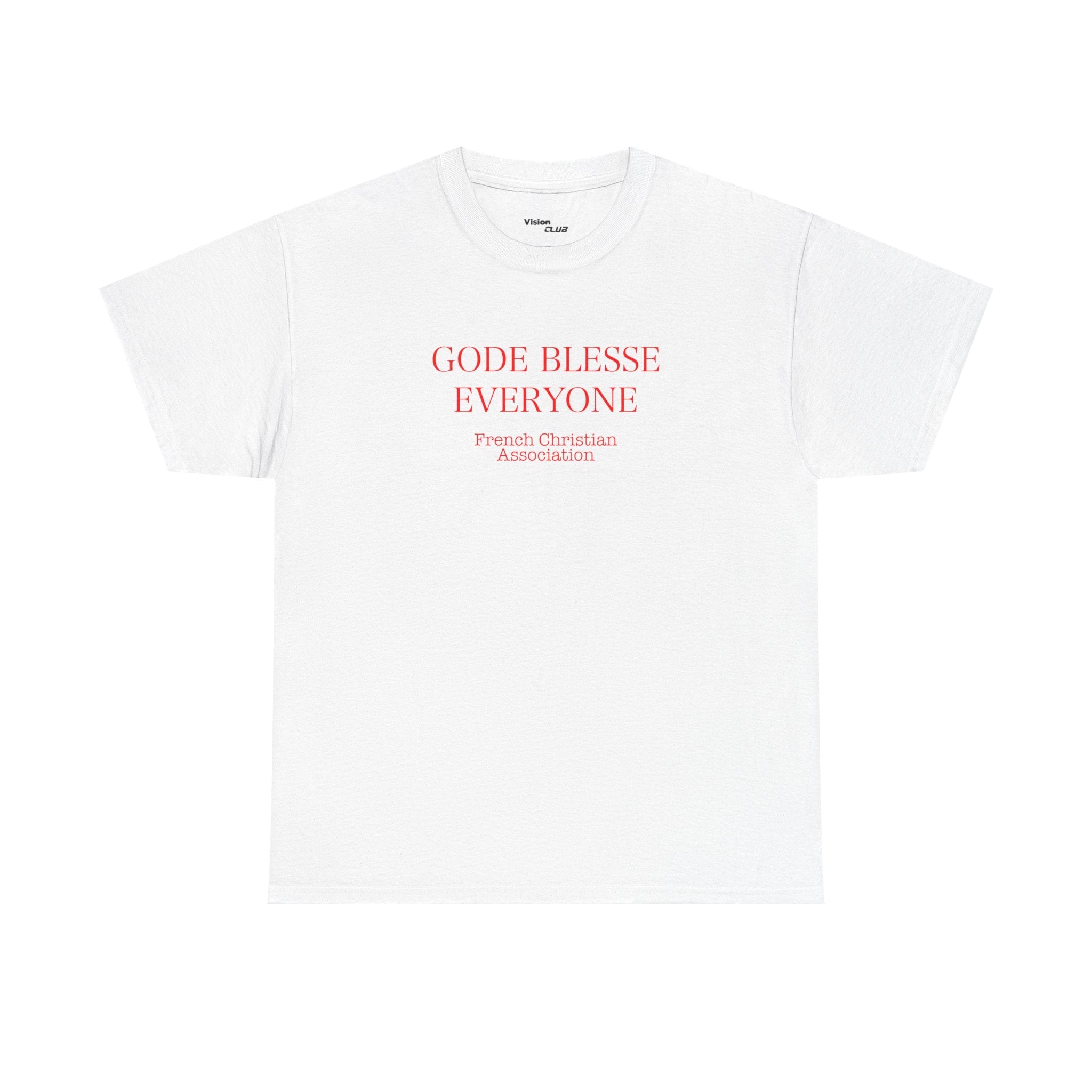 T-shirt - Gode Blesse rouge - Vision Club