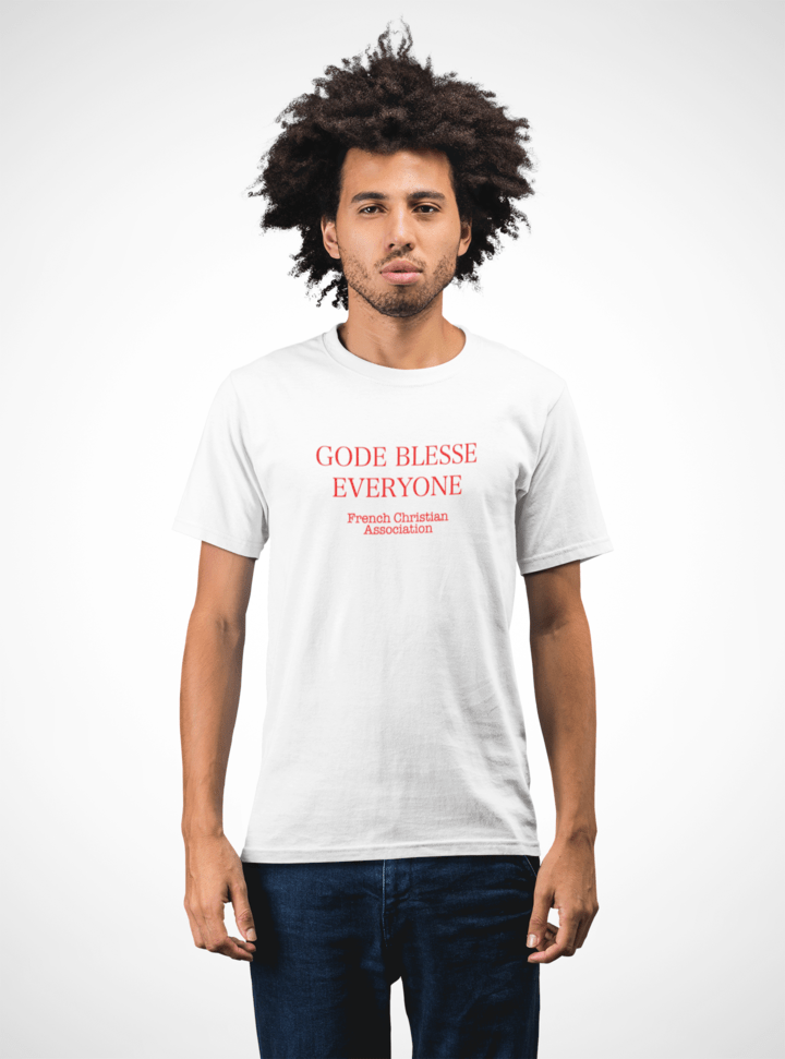 T-shirt - Gode Blesse rouge - Vision Club