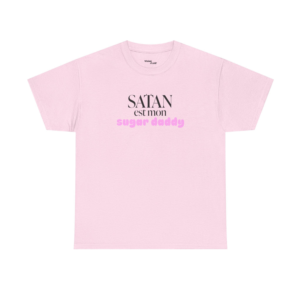 T-shirt - Satan est mon sugar daddy - Vision Club
