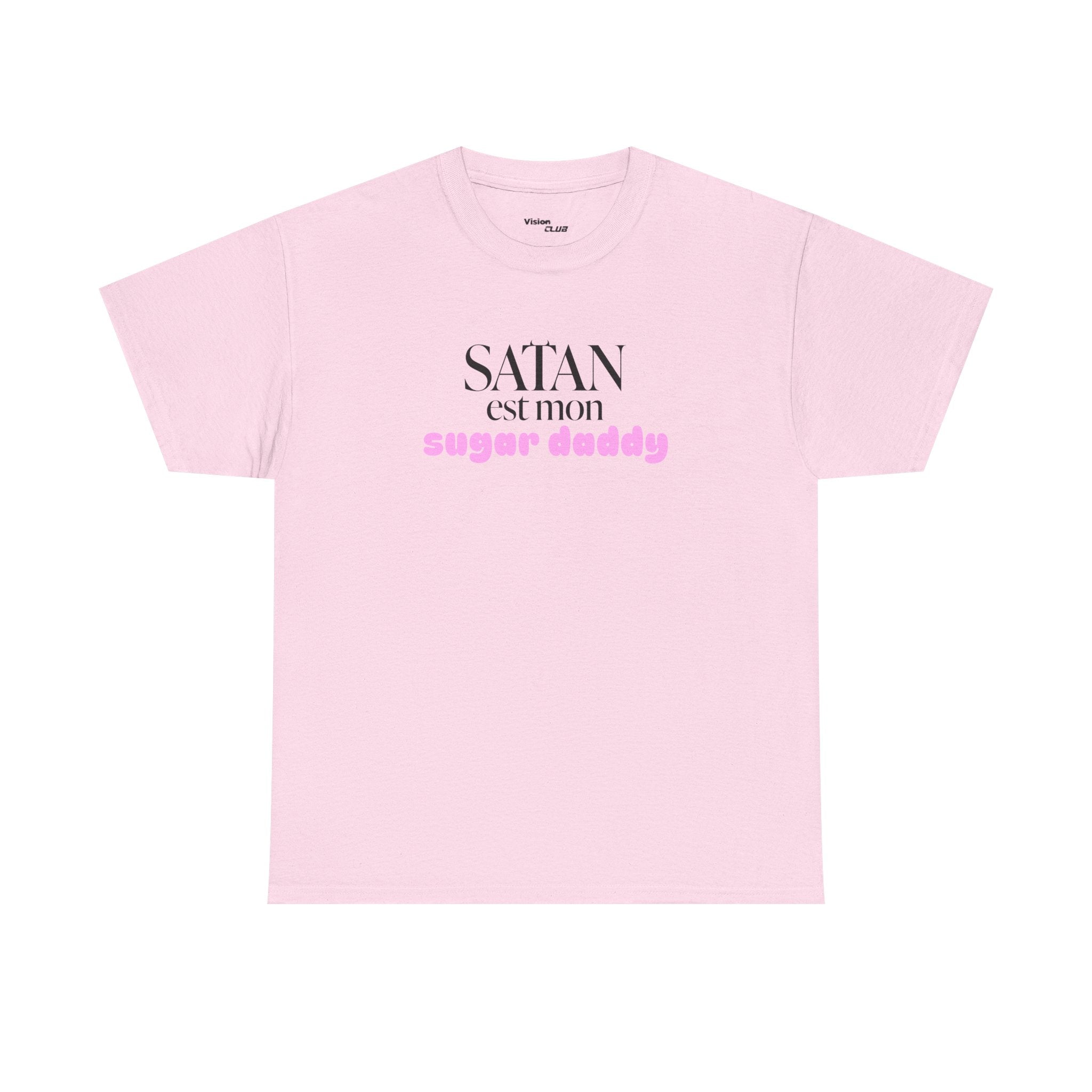 T-shirt - Satan est mon sugar daddy - Vision Club