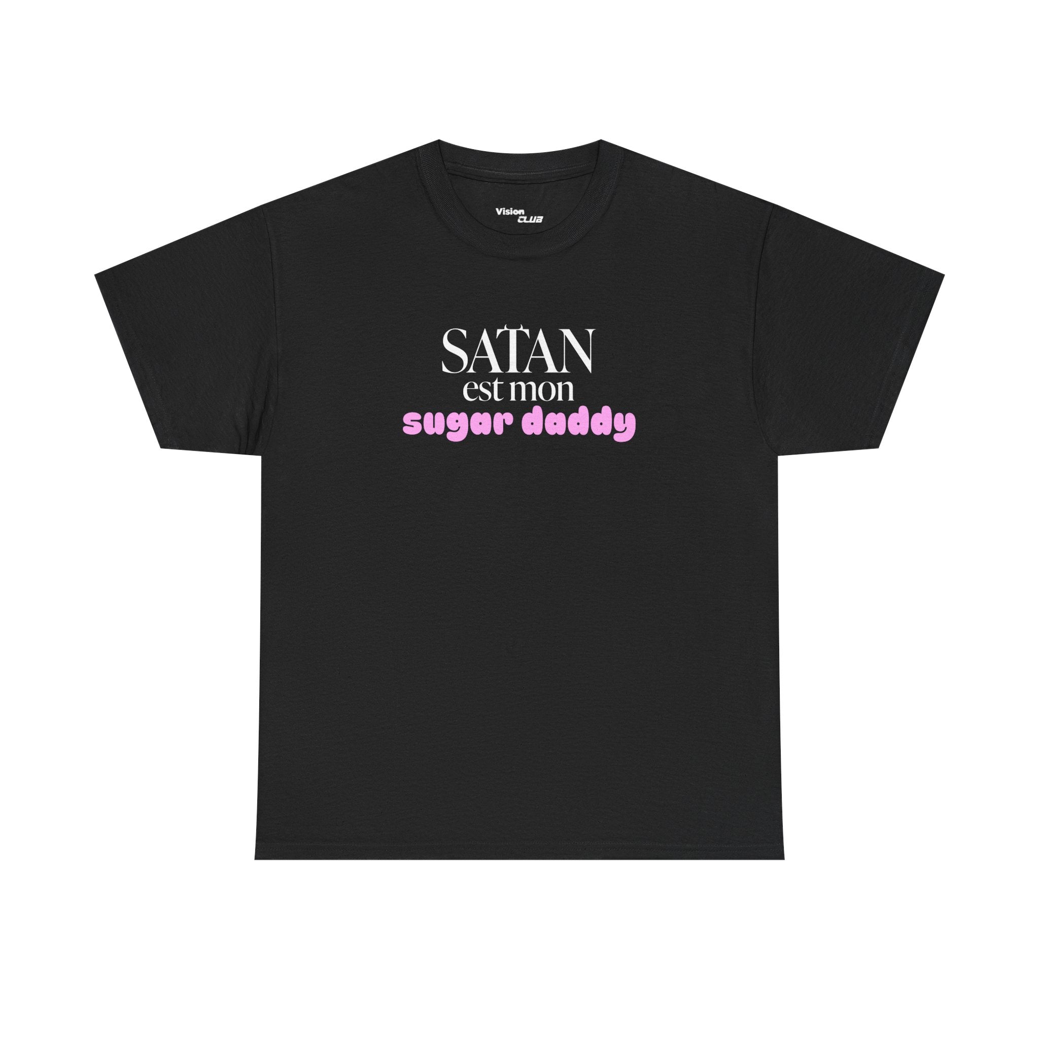 T-shirt - Satan est mon sugar daddy - Vision Club
