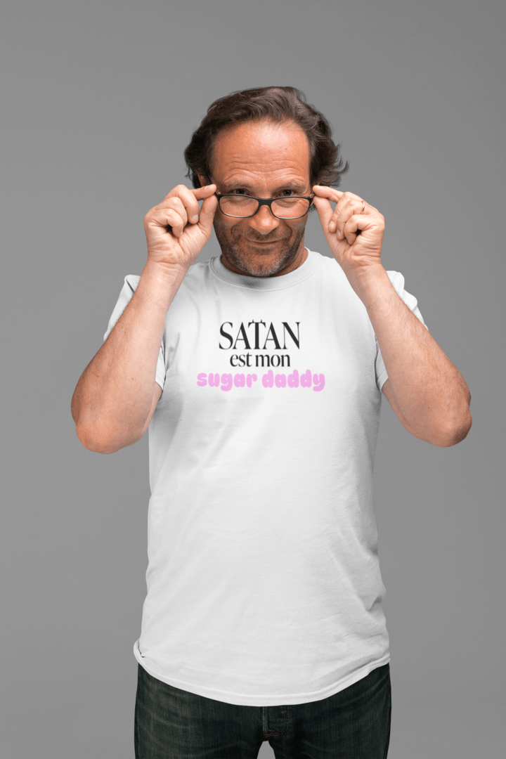 T-shirt - Satan est mon sugar daddy - Vision Club