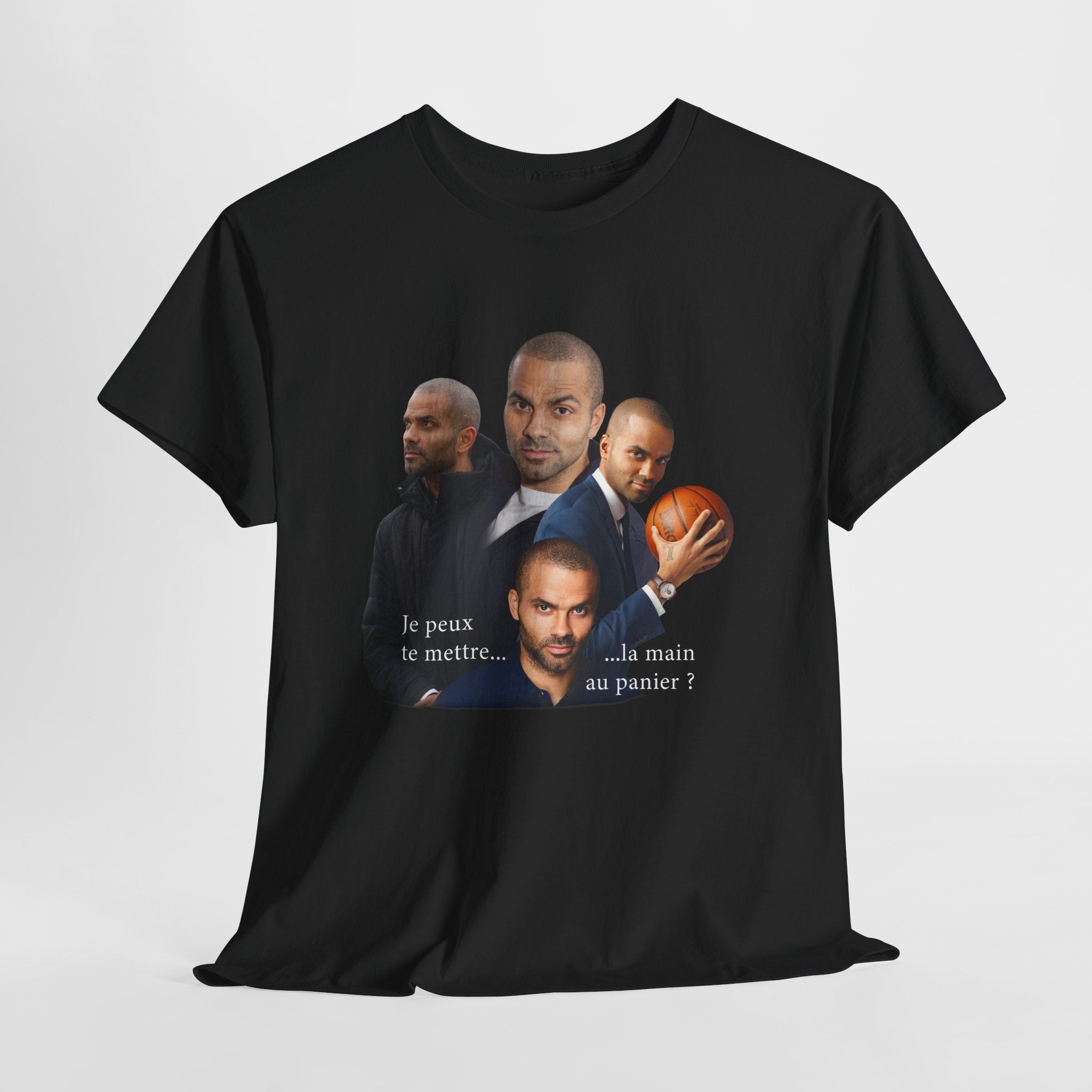 T-shirt - Tony Parker la main au panier - Vision Club