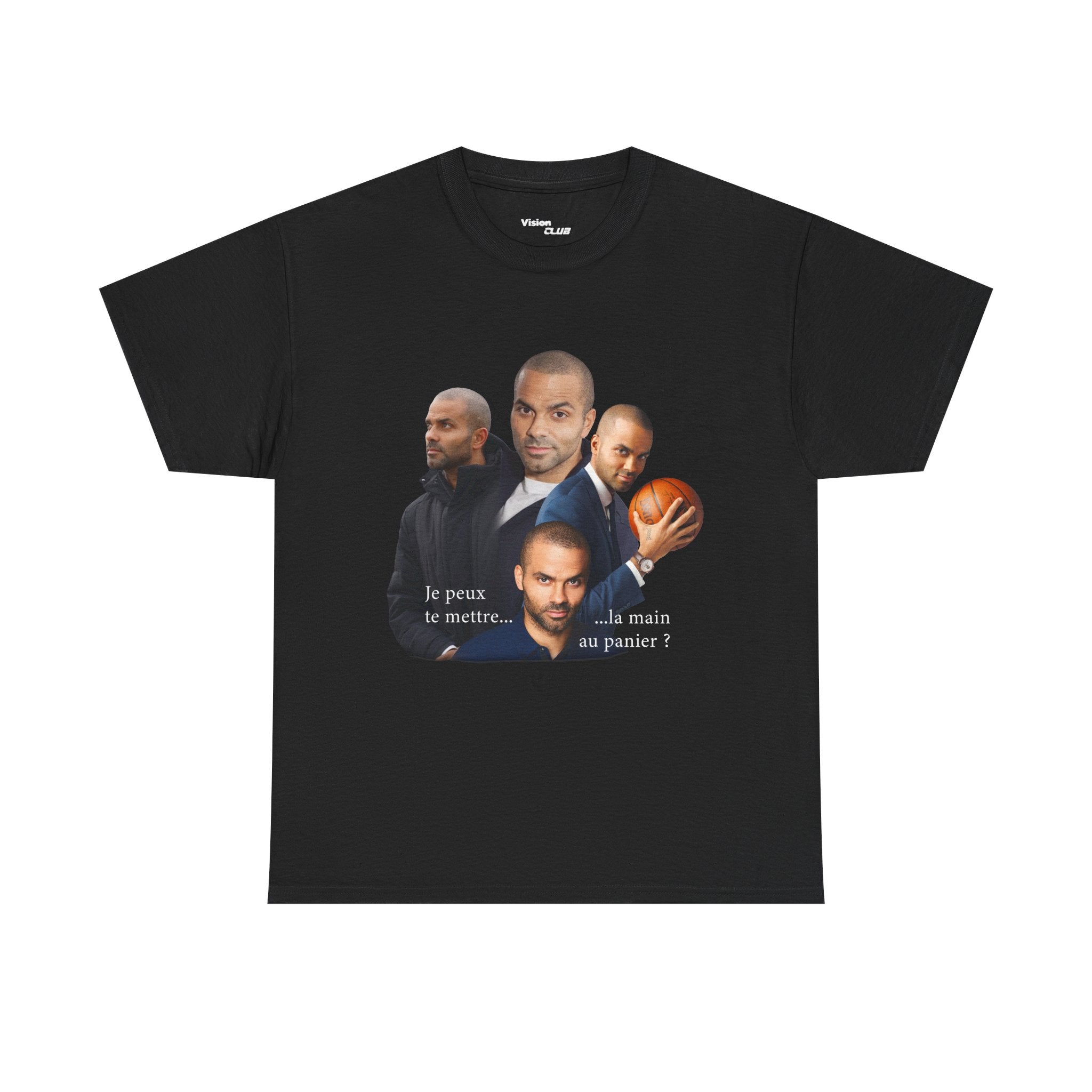 T-shirt - Tony Parker la main au panier - Vision Club